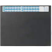 Durable Schrijfonderlegger met kalender, zwart