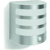 Philips LED Buitenlamp Calgary met bewegingssensor RVS