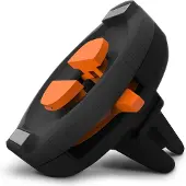 Tigra FitClic Neo Dubbele Ventilatierooster standaard Autohouder Zwart