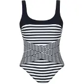 Sunflair Badpak zwart / wit