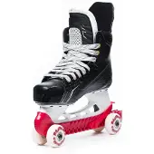 RollerGard Schaatsbeschermers Met Wielen 2 Stuks Rood