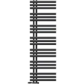 LuxeBath Badkamerradiator middenaansluiting 500x1600 mm antraciet met muuraansluitset