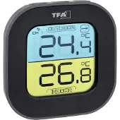 TFA-Dostmann FUN 30.3068.01 Draadloze thermometer Zwart