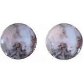 Charme Bijoux Clip Oorbellen Mourik 2 cm bruin