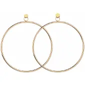 Charme Bijoux Clip oorbellen- Rose gold- 5 cm