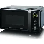 Melissa Vrijstaande Solo-Magnetron - 20 liter - 700W - Retro - 16330132 - Zwart