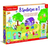 Clementoni Spelend Leren - 8 spelletjes in 1 - Educatief Speelgoed - Kleuter Speelgoed - 3-5 jaar