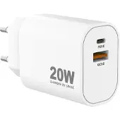 Sinox PRO USB thuislader | USB-C PD + USB-A QC | 20W