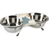 Beeztees Lumara RVS Deluxe Dinerset