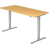 Hjh OFFICE PRO XMST 19 S - Beuken 180 x 80 Tafelhoogte I Elektrisch in hoogte verstelbaar