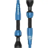 Lezyne CNC TLR 44mm Tubeless Ventielen Zwart / Blauw