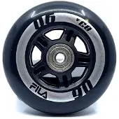 FILA 90mm Inline Wielen Incl Abec 9 Lagers (per 8 Stuks) 90mm 83a