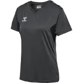 Hummel Functioneel shirt 'Authentic' antraciet / zwart / wit