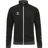 Hummel Sportsweatvest 'Lead' zwart / wit