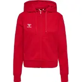 Hummel Sportief sweatvest 'GO 2.0' vuurrood / wit