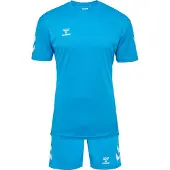 Hummel Trainingspak azuur / wit