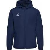 Hummel Sportjas 'Essential' navy / wit