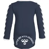 Hummel Rompertje/body 'Flipper' donkerblauw / wit