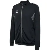 Hummel Sportsweatvest 'Authentic' grijs / zwart / wit
