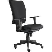 Hammerbacher Bureau stoel Solid 1 VSDS1, hoogte 106 - 119 cm, zitbreedte 55 cm