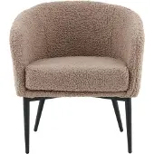 Ebuy24 Fluffy fauteuil teddy bruin.