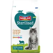 Smolke Smølke Sterilised kattenvoer 2 x 4 kg