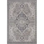 Home Collection Vloerkleed Vintage Genevieve - Grijs/Crème 80 x 120 cm