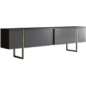 Skye Decor TV-meubel Sleek | spaanplaat zwart 180x50x30 cm tv-meubels | NADUVI