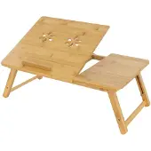 ML-Design Laptopstandaard Simone | bamboe naturel 34.5x64x19 cm laptoptafels | NADUVI