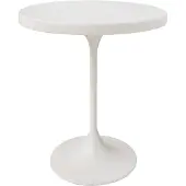 Urban Nature Culture Bijzettafel High Gloss White Ø50