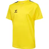 Hummel Functioneel shirt 'Authentic' geel / zwart