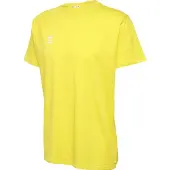 Hummel Functioneel shirt 'GO 2.0' geel / wit