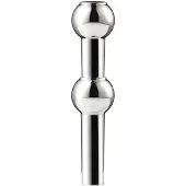 STOFF Copenhagen vaas Chroom
