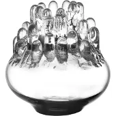 Kosta Boda Polar Candle Holder Medium 20 Cm - Kandelaars Mondgeblazen Glas Clear - 7062008
