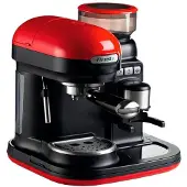 Ariete 1318/00 Moderna Espressomachine - Pistonmachine - met geïntegreerde koffiemolen - rood