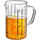 GEFU METI Maatbeker – 500 ml – Borosilicaatglas – Met Maataanduiding