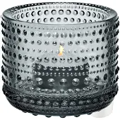 Iittala Kastehelmi waxinelichthouder grey (grijs)