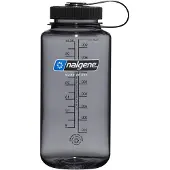 Nalgene Sustain Wide Mouth Flask Black - 1L || Maat: 1000