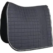 Horka - Equestria Pro Embossed Zadeldek - Antraciet - Full Dressuur