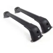Farad Dakdragers geschikt voor Mercedes E-klasse (W214) 2024> fixpoint - Aluminium - Hoog laadvermogen 100kg - Wingbar Zwart- Merk