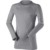 Falke Longsleeve Kids Wool-Tech Grey Heather-Maat 110 - 116