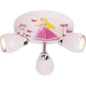 Brilliant Princeza Plafondlamp Halogeen GU10 50 W Roze