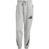 Adidas Sportbroek 'Z.N.E.' grijs gemêleerd / zwart