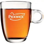 Pickwick thee, groene thee met lemon, fairtrade, pak van 25 zakjes