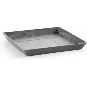 Ecopot's Onderschotel Vierkant Rotterdam 40 cm Grijs