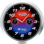 Ks Tools 100250 Wandklok 40 cm x 400 mm x 400 mm x 400 mm