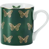 MIKASA Butterflies 280ml Mug Goud