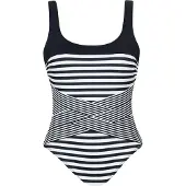 Sunflair Badpak zwart / wit