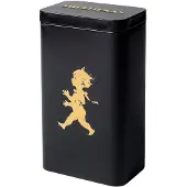Solstickan Design Solstickan koffieblik 20,5 cm Matzwart-goud