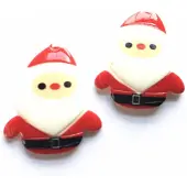 Charme Bijoux Kerstman- clip oorbellen- geen gaatje-